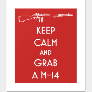 M14 rifle Posters and Art